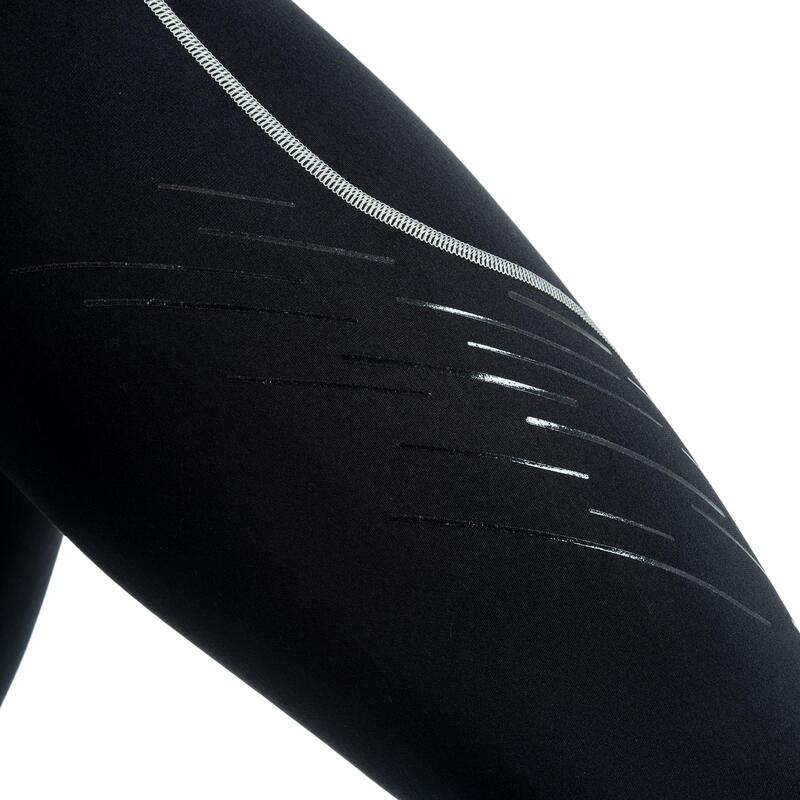 Damen/Herren Rugby-Tights - 500 schwarz