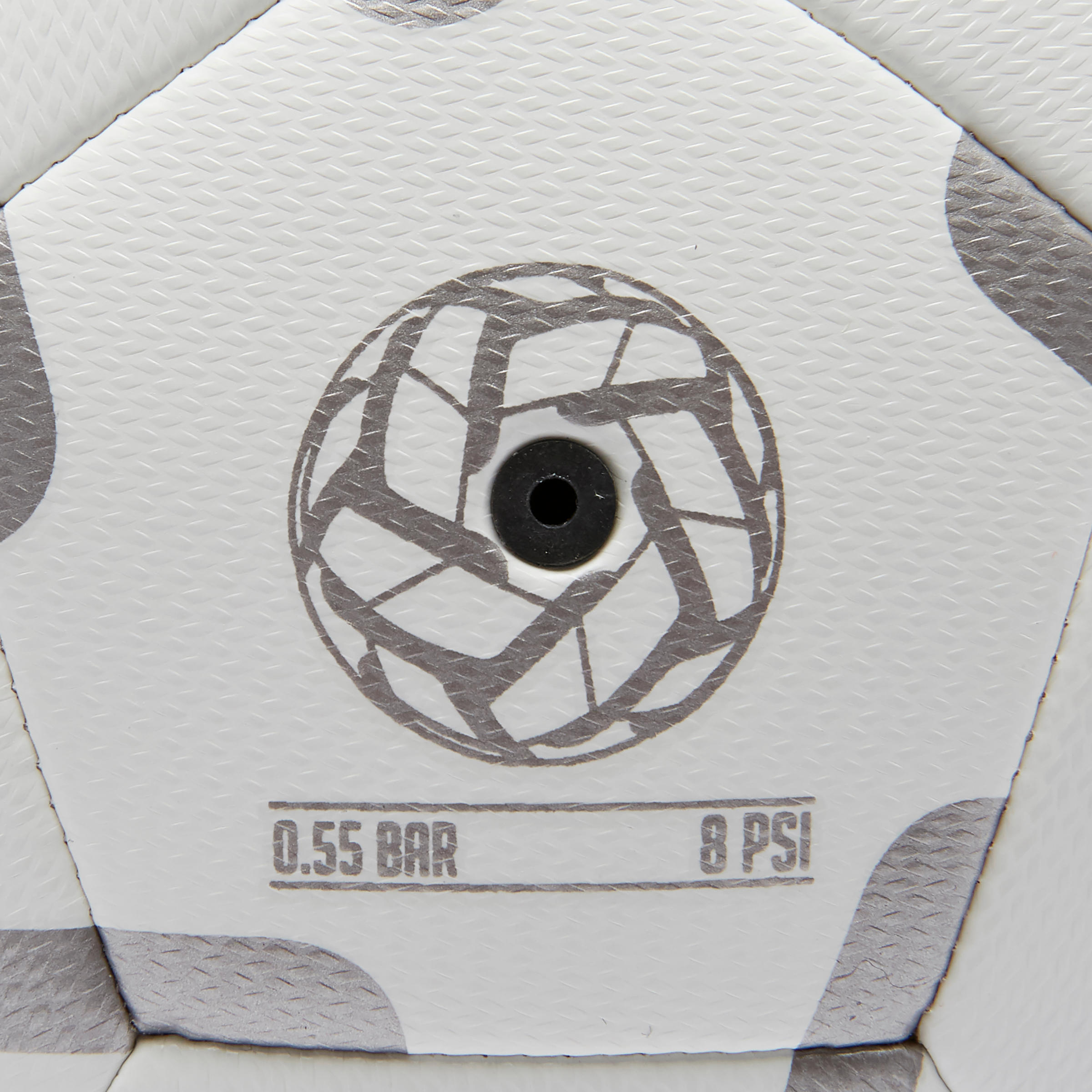 Society 100 5-A-Side Football Size 4 - White/Grey 6/15
