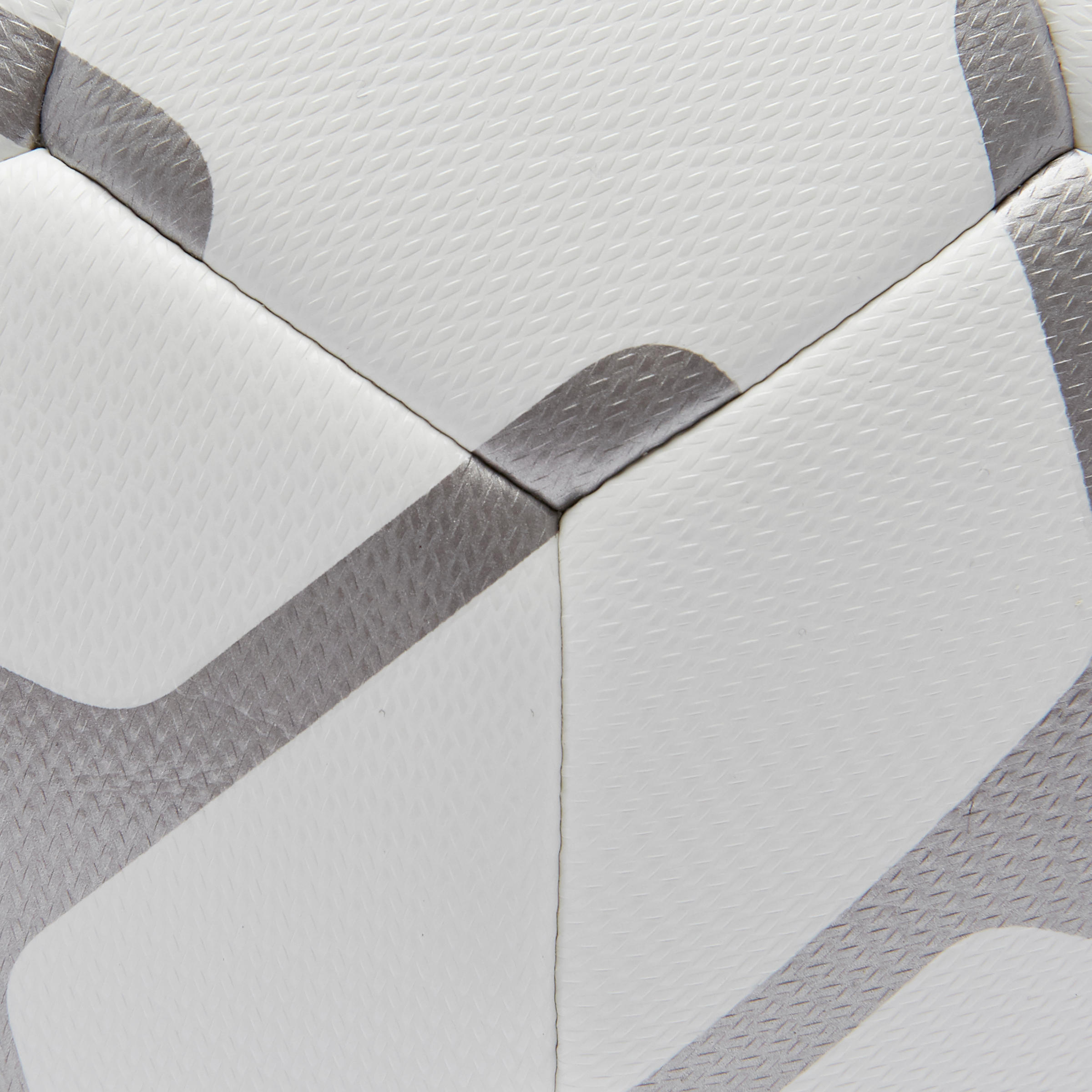 Society 100 5-A-Side Football Size 4 - White/Grey 7/15
