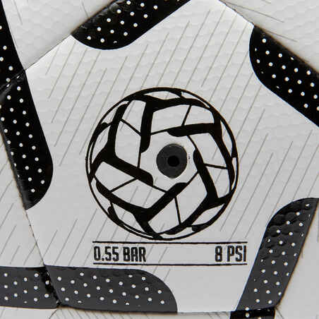 Society 500 5-A-Side Football Size 4 - Black/White