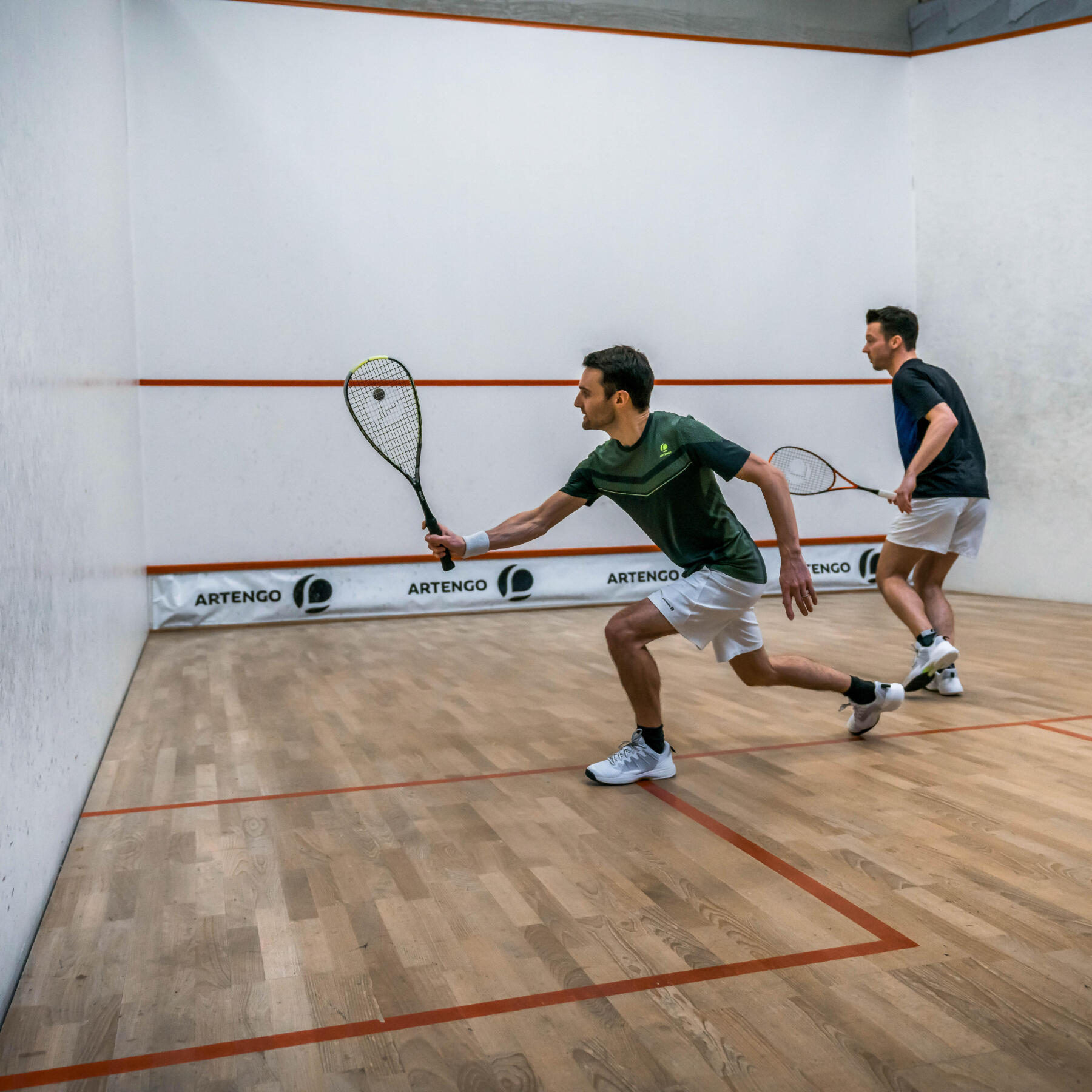 Variare il gioco nello squash