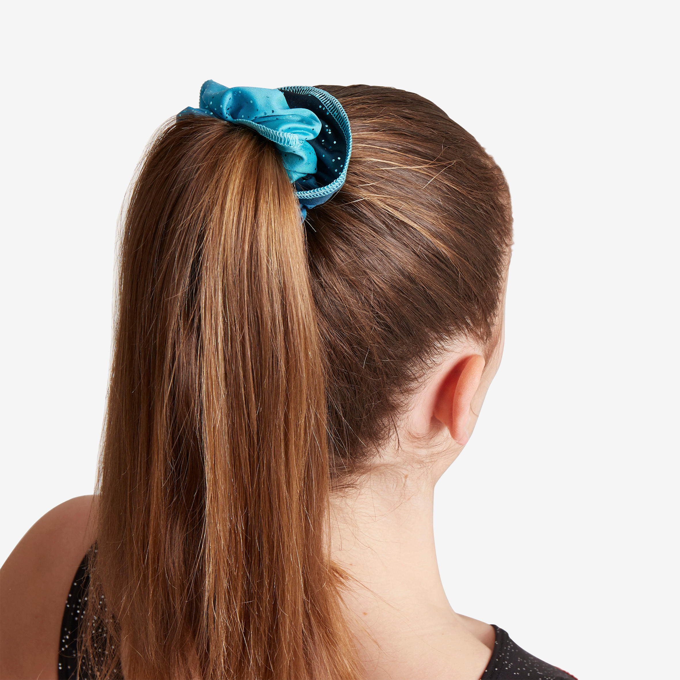 Women's Artistic Gymnastics Scrunchie - Green Ombre 2/2