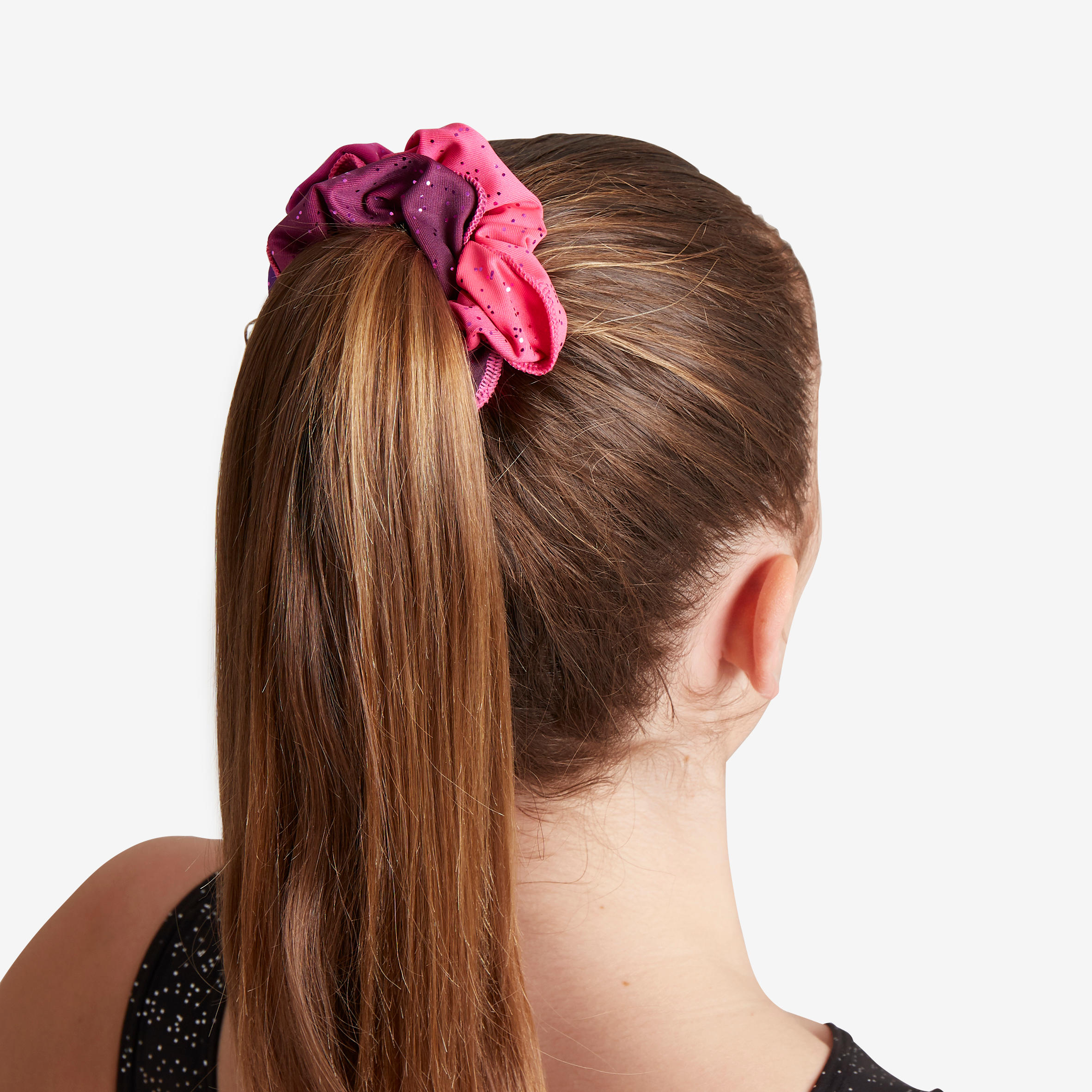 Women's Artistic Gymnastics Scrunchie - Pink Ombre 2/2