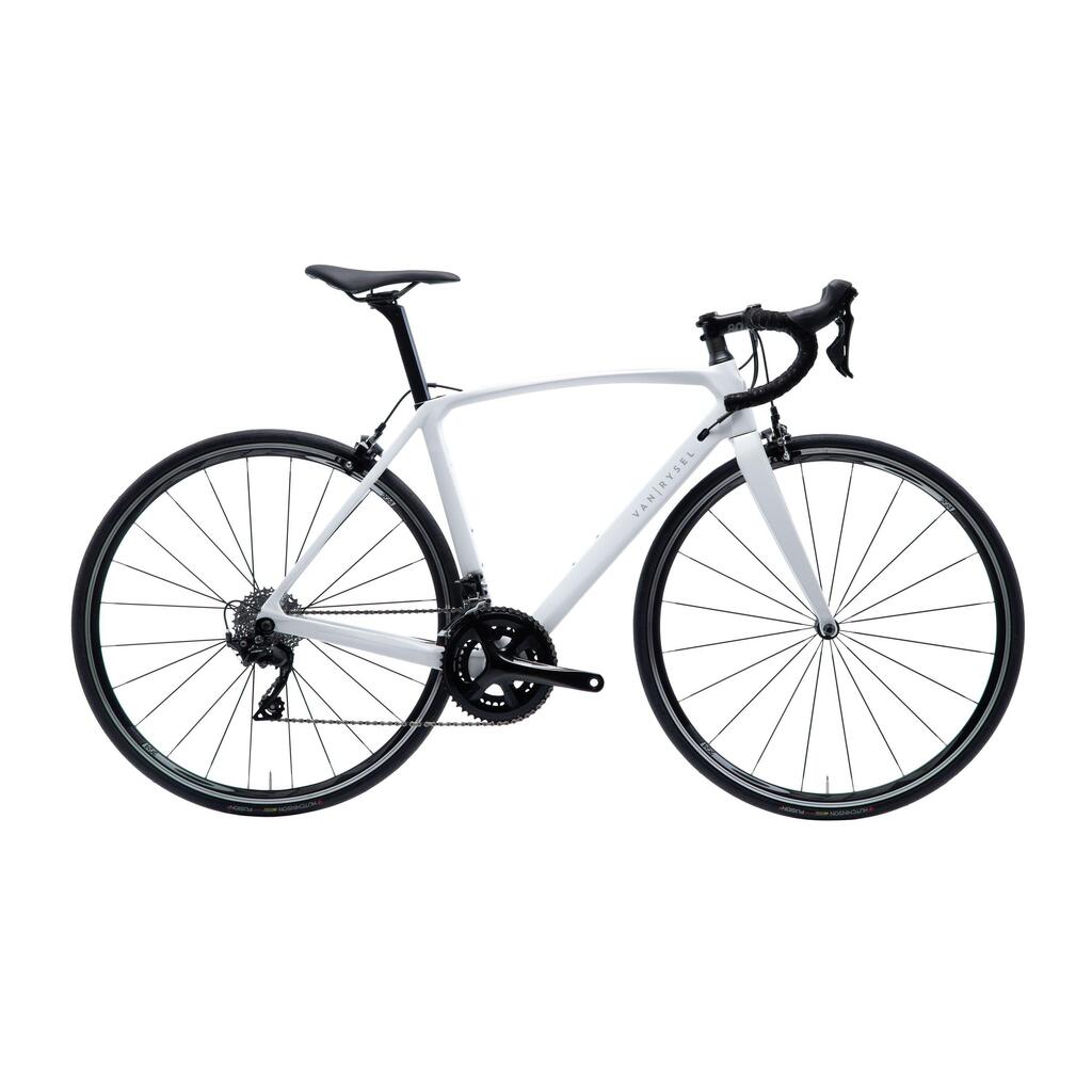 Women's road bike van rysel edr carbon ultegra - white