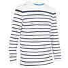 LS T-shirtMen’s 100 Adventure Sailing T-Shirt Striped white