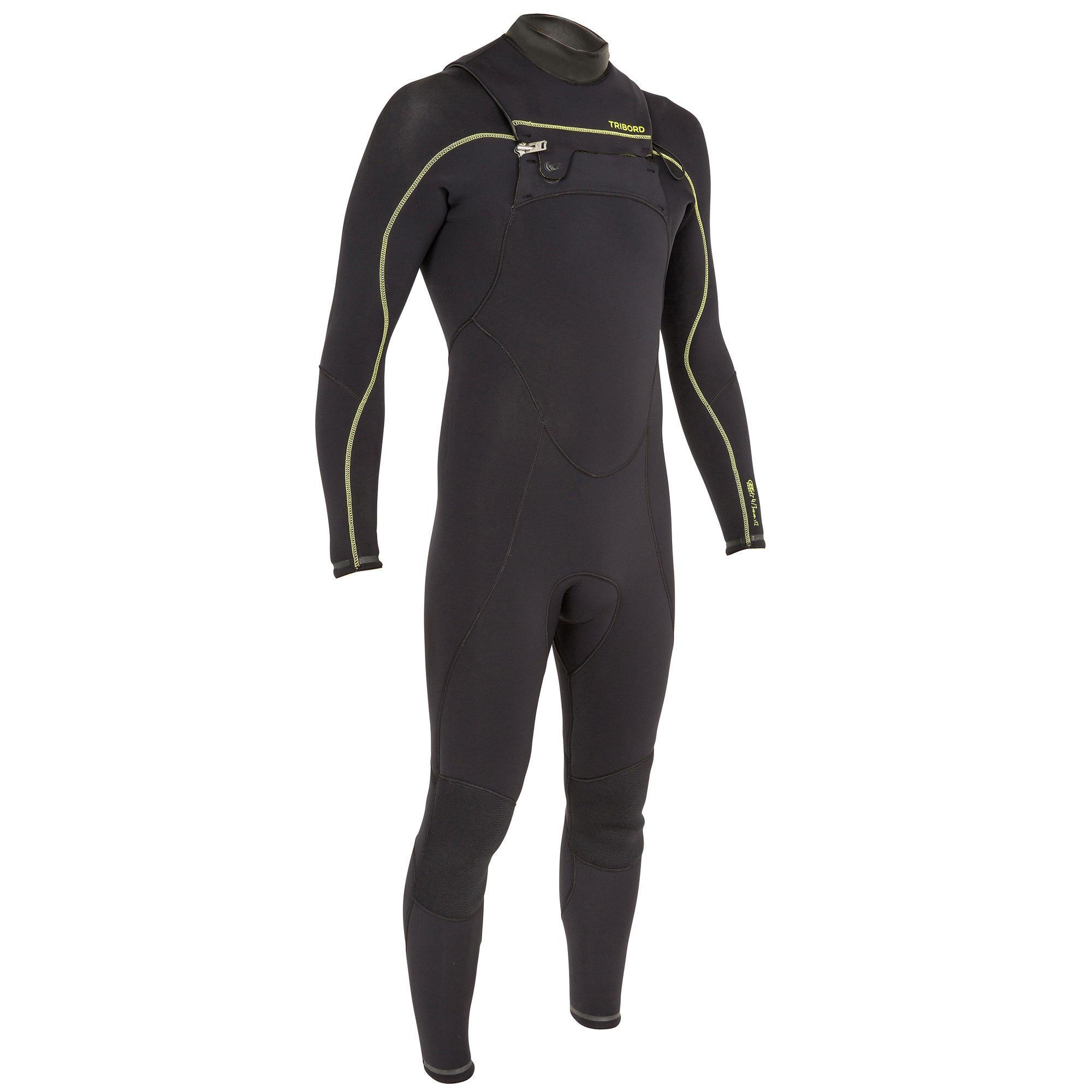 Combinaison Surf 900 Néoprène 4/3 mm Zip Poitrine Homme ...