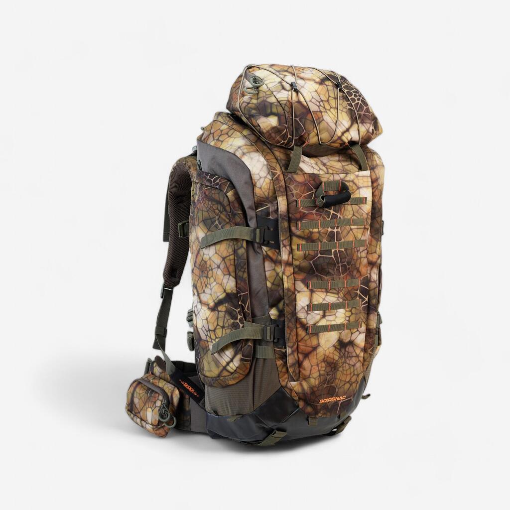 70L+10L Backpack - Camo