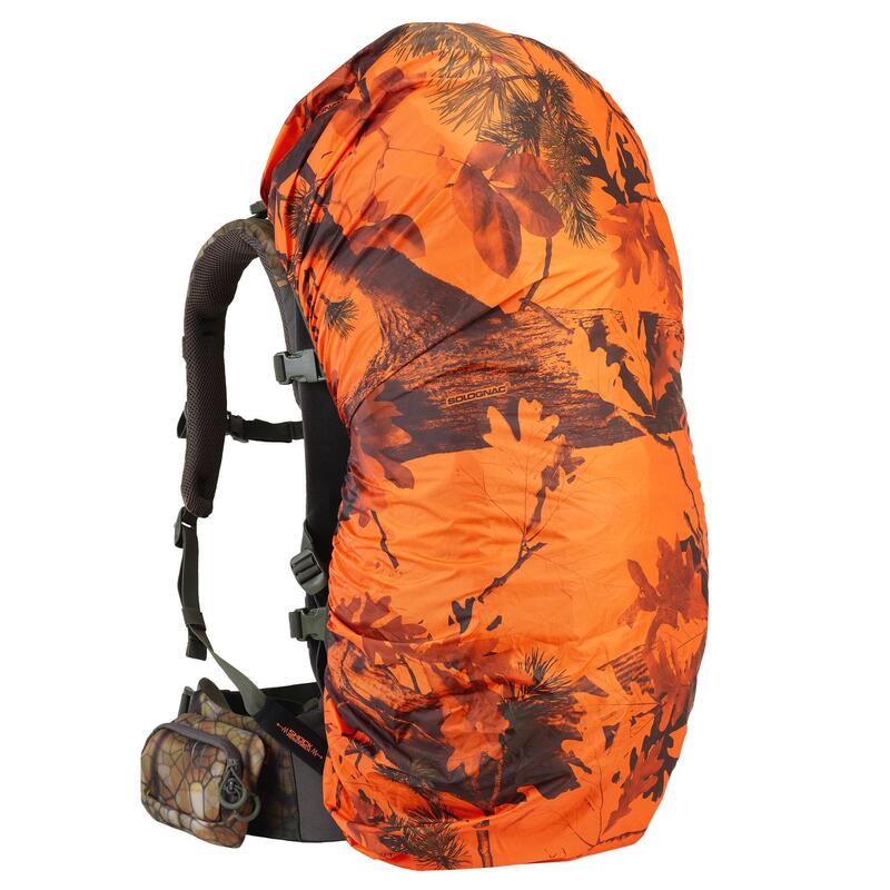 Mochila Caza Camuflaje 70+10L Solognac Perlante Sigilo