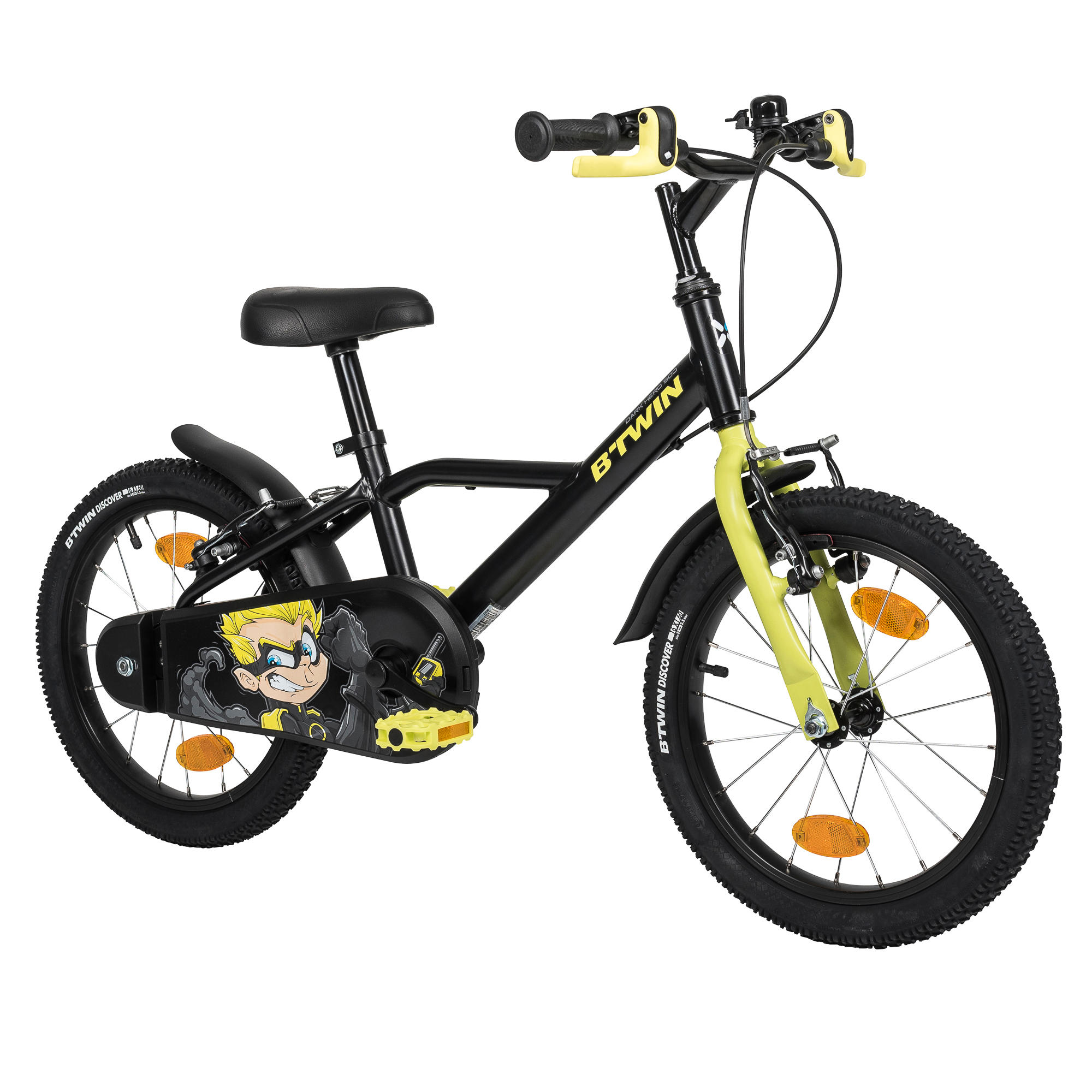 500 Dark Hero 16-Inch Bike 4-6 Years 