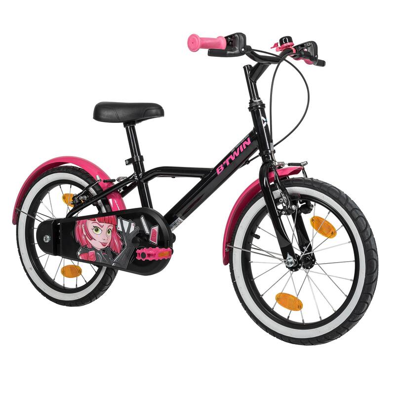 BICICLETA DE MENINA 4-6 ANOS 500 SPY HERO 16 POLEGADAS