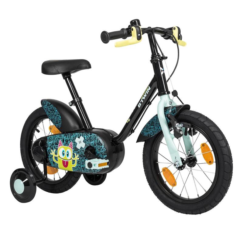 PRODUCTO OCASIÓN: BICICLETA DE NIÑOS BTWIN 500 14" 3-4,5 AÑOS MONSTERS