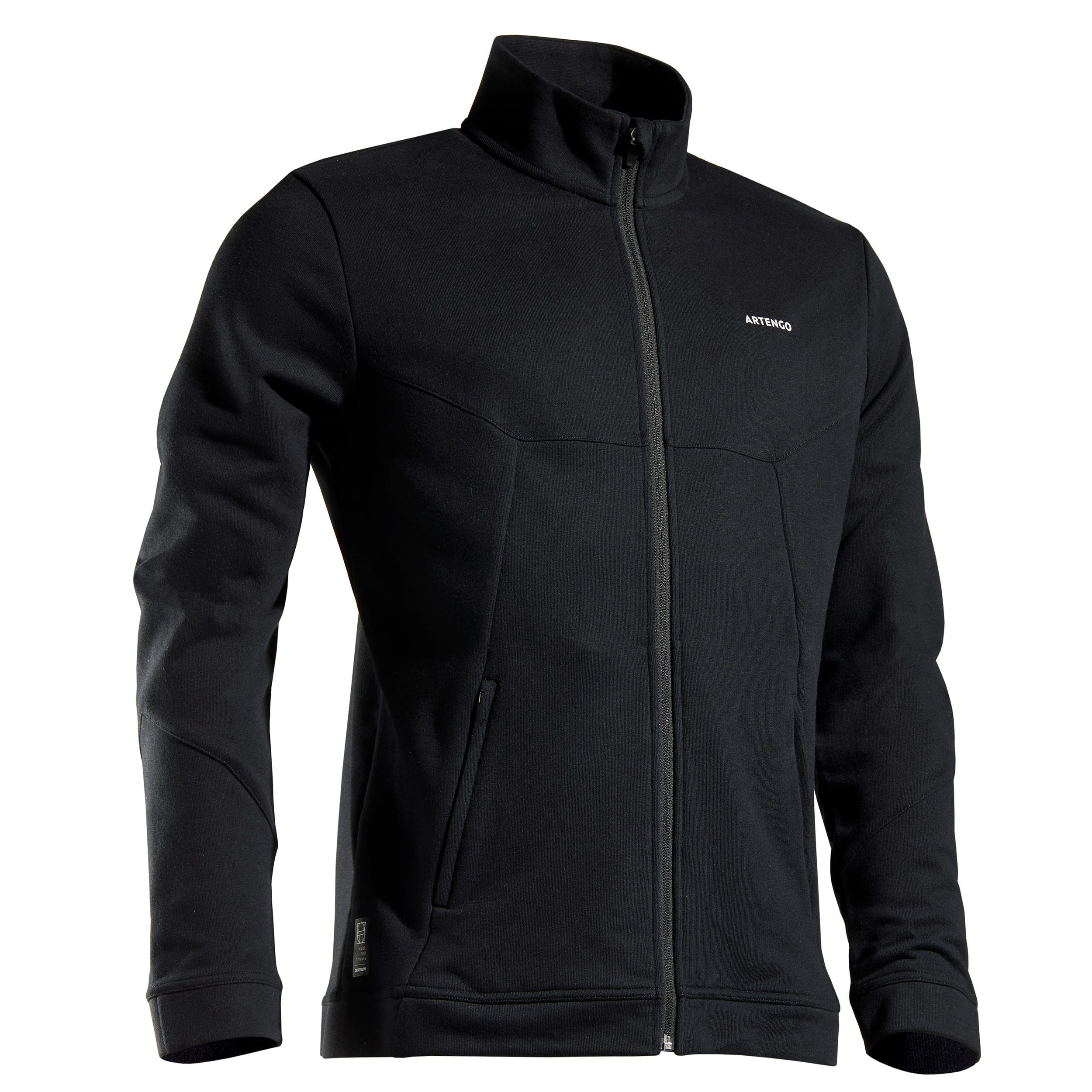 Felpa tennis uomo 500 THERMIC nera ARTENGO | DECATHLON