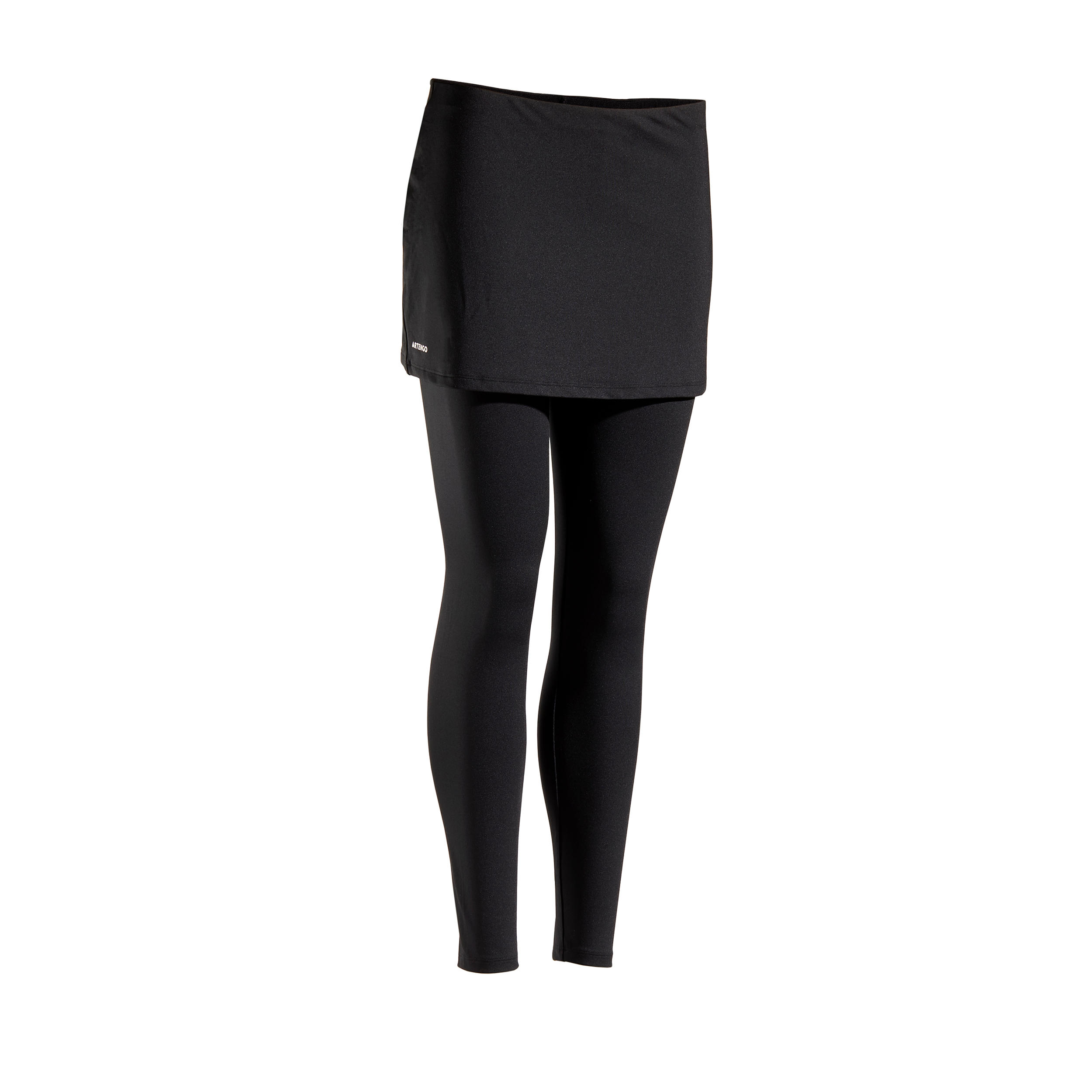 Gonna termica tennis donna 500 nera ARTENGO | DECATHLON