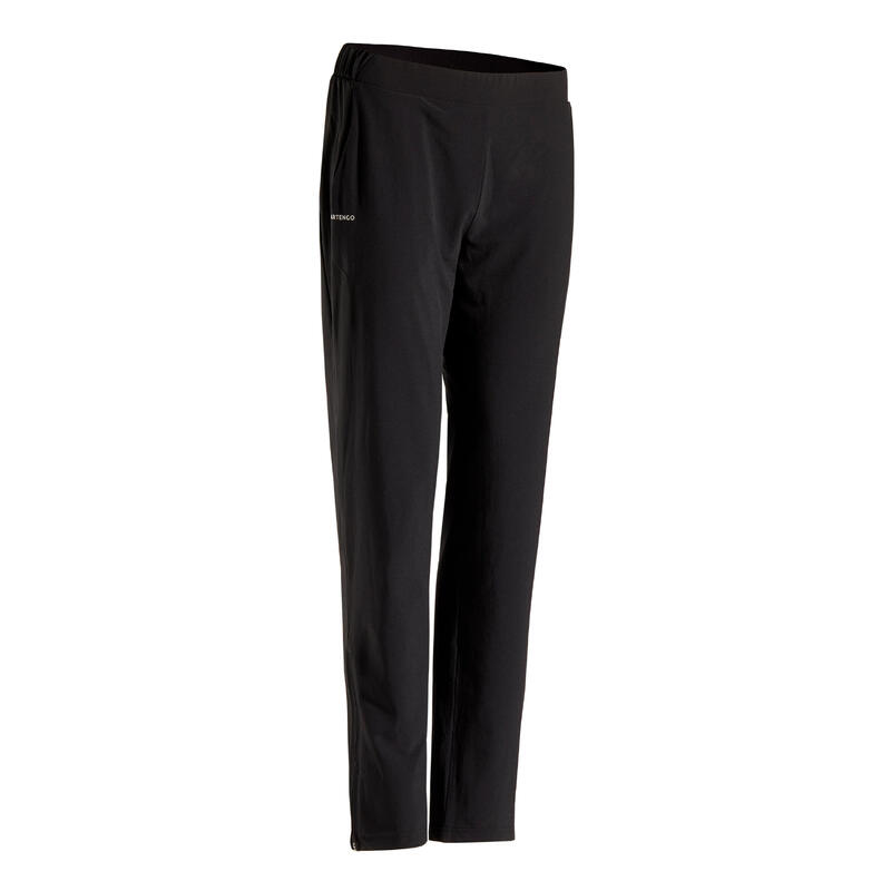 Pantalón de tenis Mujer Artengo PA Dry 500 negro