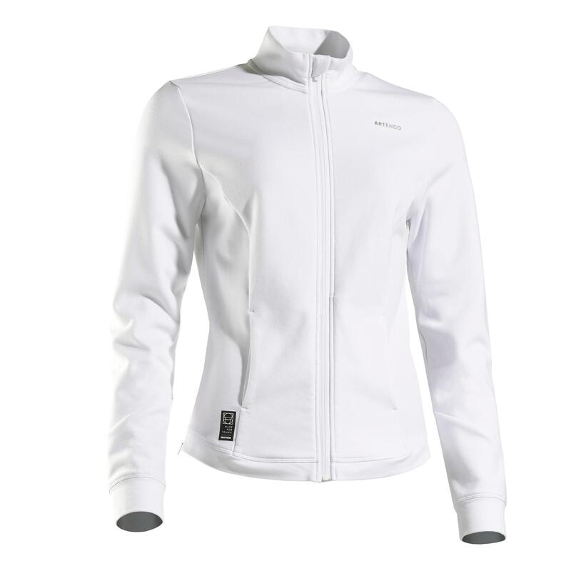 Veste tennis dry soft femme - Dry 900 blanc