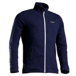 TJA500 Thermal Tennis Jacket - Navy/White