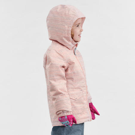 КУРТКА ЗИМНЯЯ ВОДОНЕПРОНИЦАЕМАЯ ПОХОДНАЯ ДЛЯ ДЕТЕЙ 2–6 ЛЕТ SH100 WARM