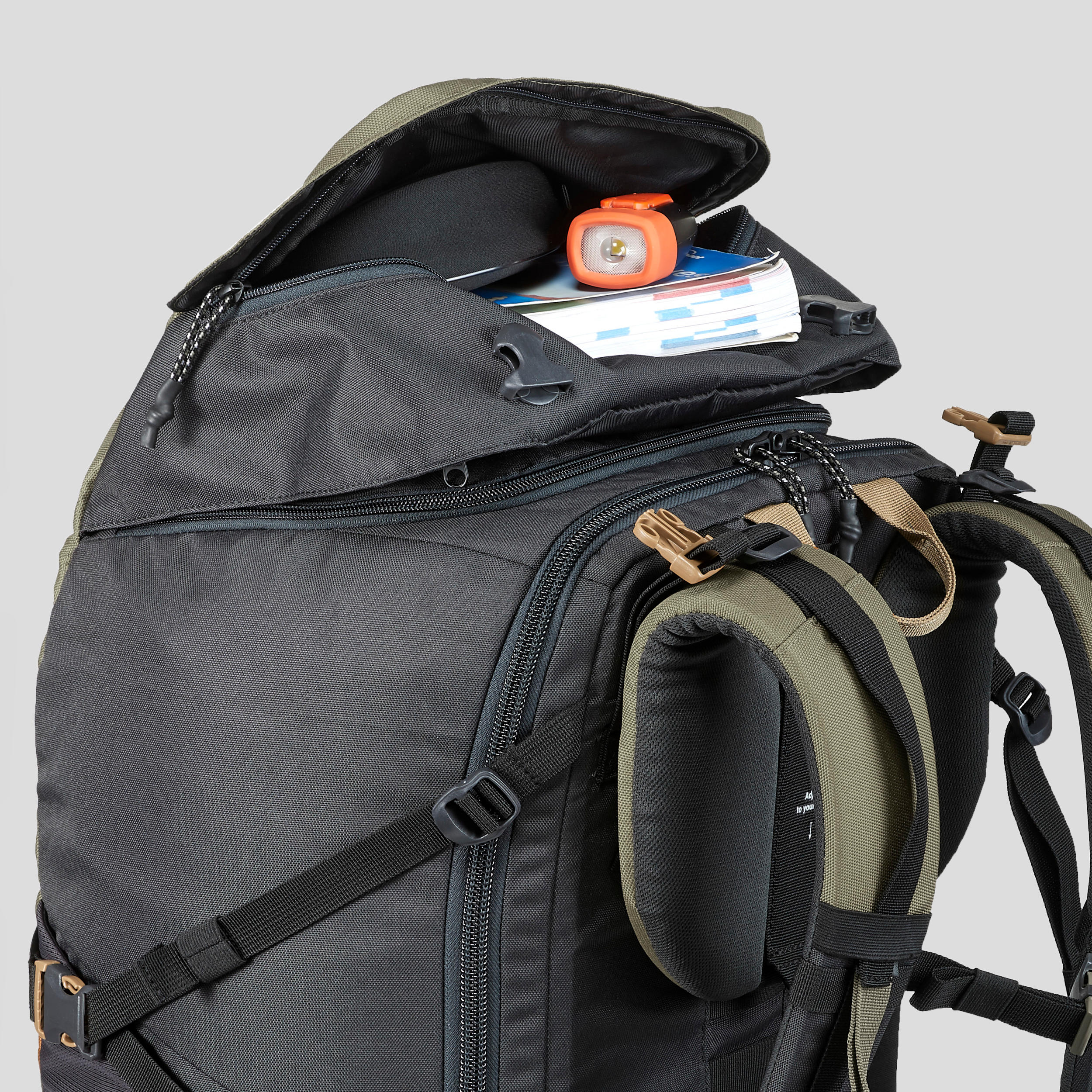 Travel Trekking 60L Backpack Travel 100 Decathlon
