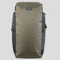 Mochila de montaña y trekking viaje 60L Forclaz Travel 100 verde