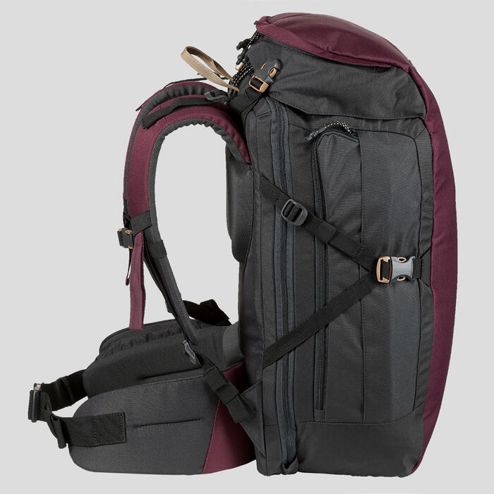 Sac A Dos 40 Litres De Trek Voyage Travel 100 Forclaz Decathlon