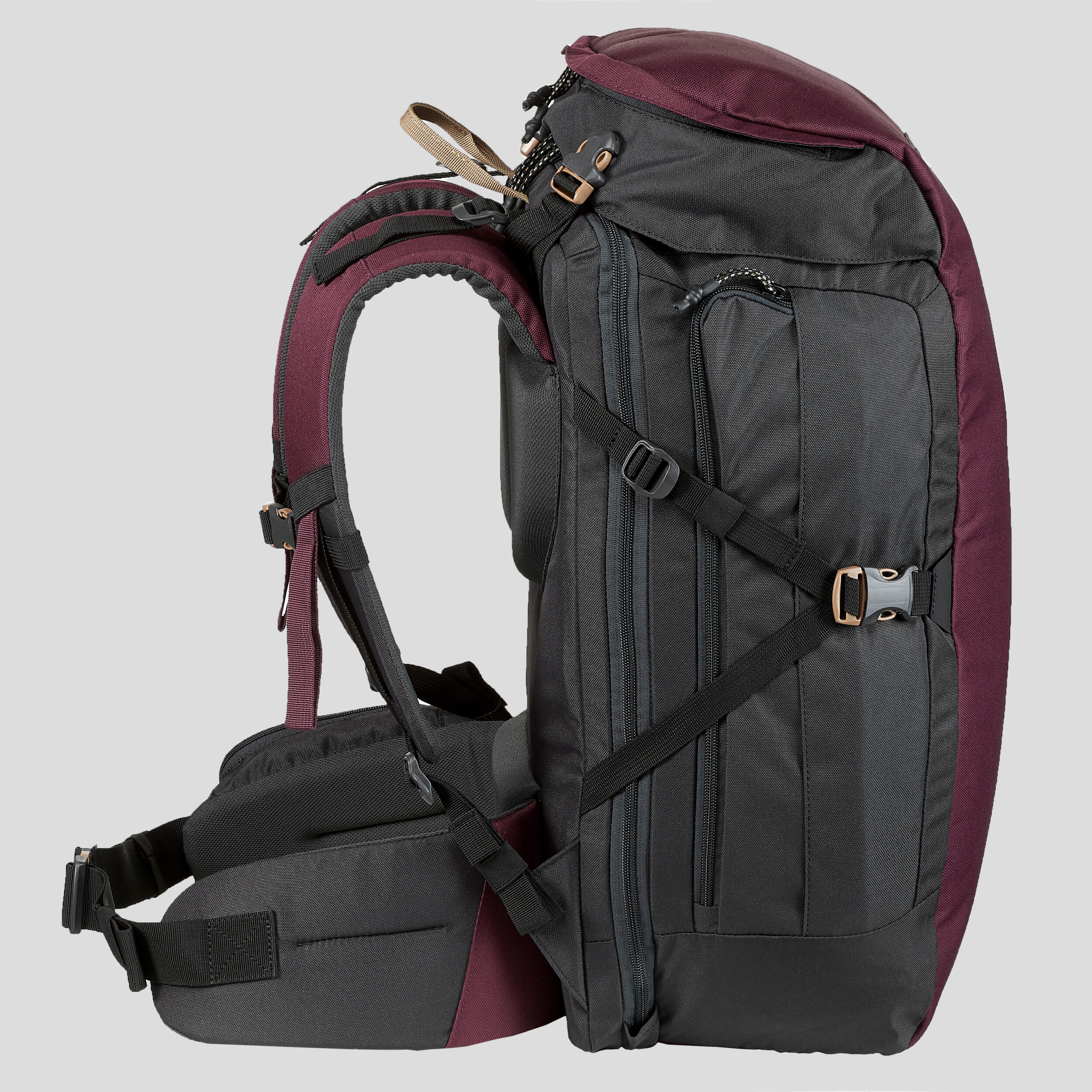 Zaino trekking TRAVEL100 | 40 litri FORCLAZ | DECATHLON
