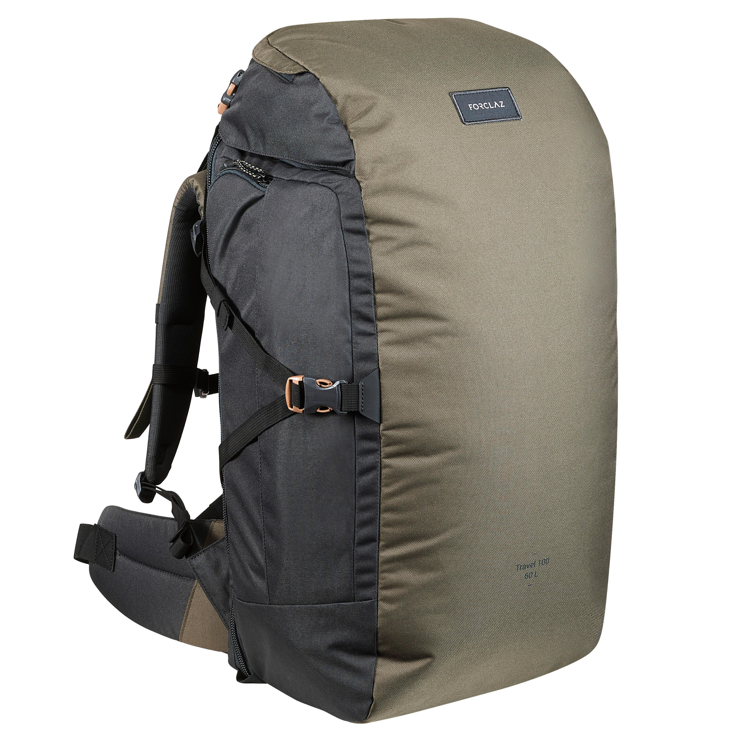 travel backpack top