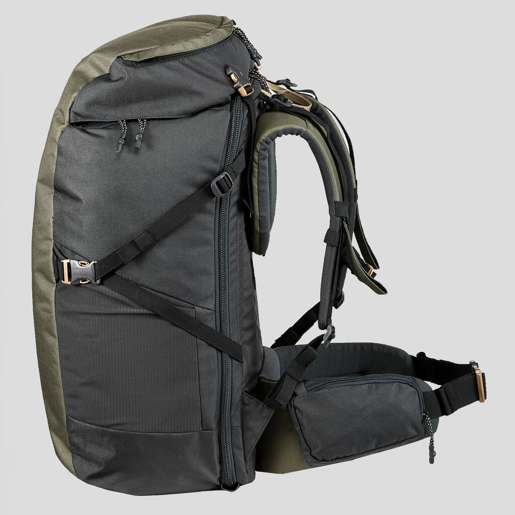 Sac à dos de trekking et voyage 60 L - TRAVEL 100