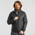 Men Lightweight Packable Padded Jacket - MT100 -5°C Black
