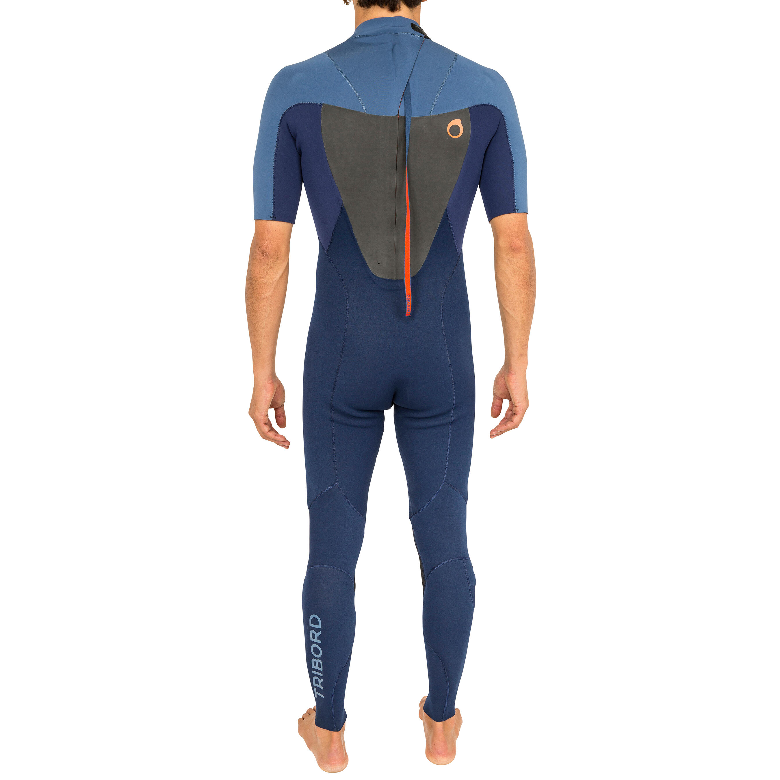 500 Men's 2 mm Neoprene Short Sleeve Surfing Wetsuit 4/18