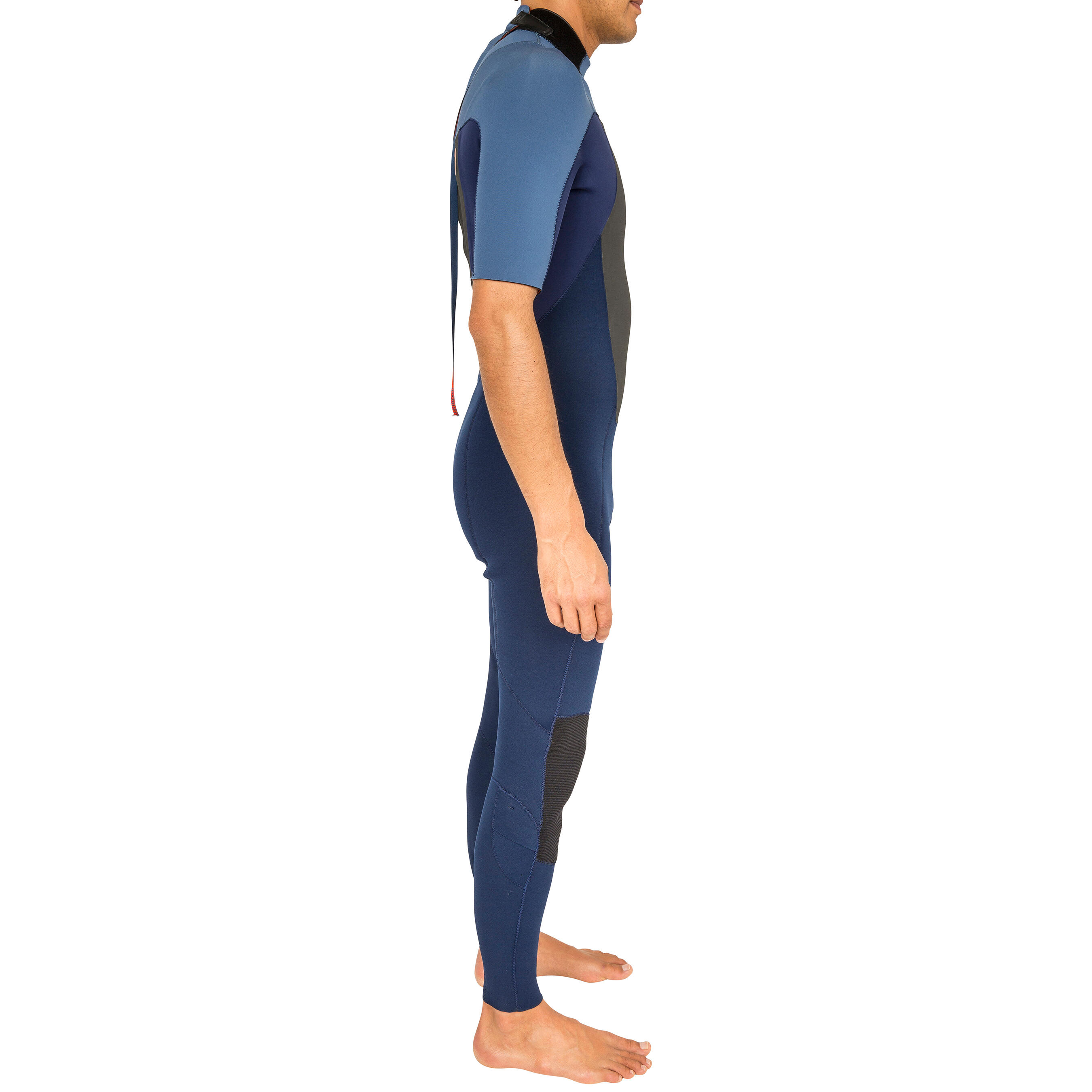 500 Men's 2 mm Neoprene Short Sleeve Surfing Wetsuit 3/18