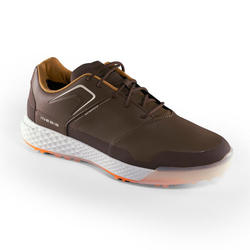 MEN’S WATERPROOF GRIP GOLF SHOES BROWN