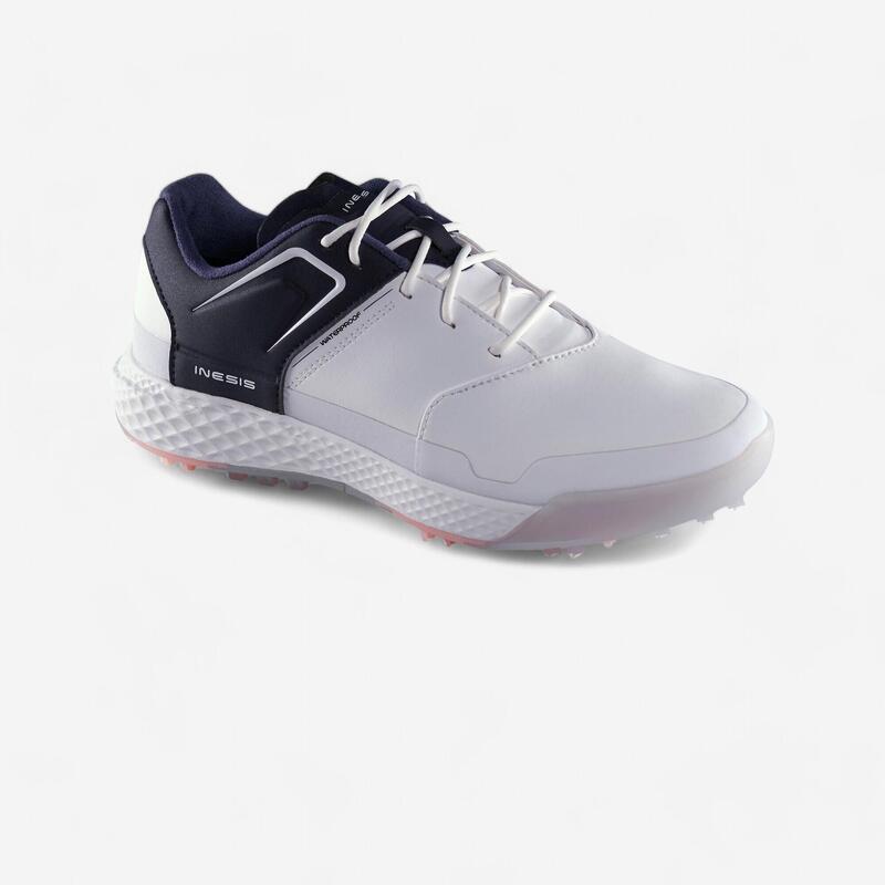 ladies black waterproof golf shoes