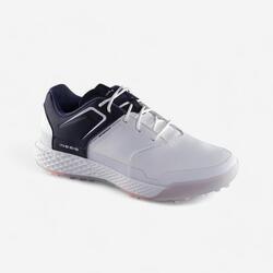 Scarpe golf donna GRIP WATERPROOF bianco-blu