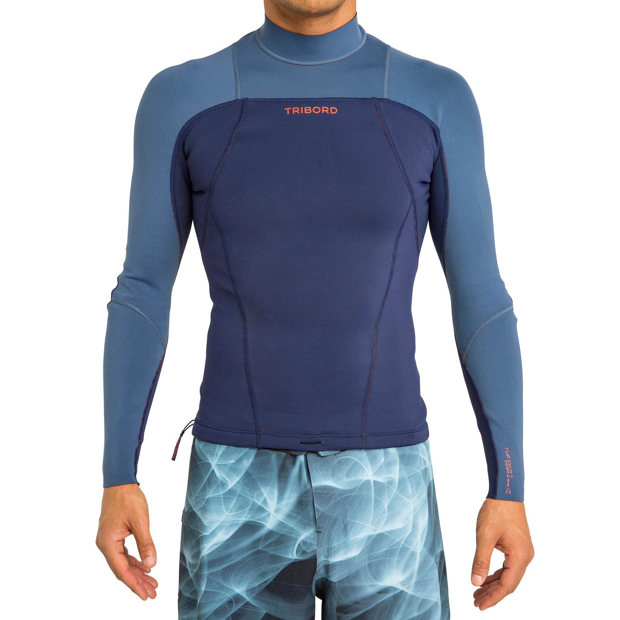 wetsuit top decathlon