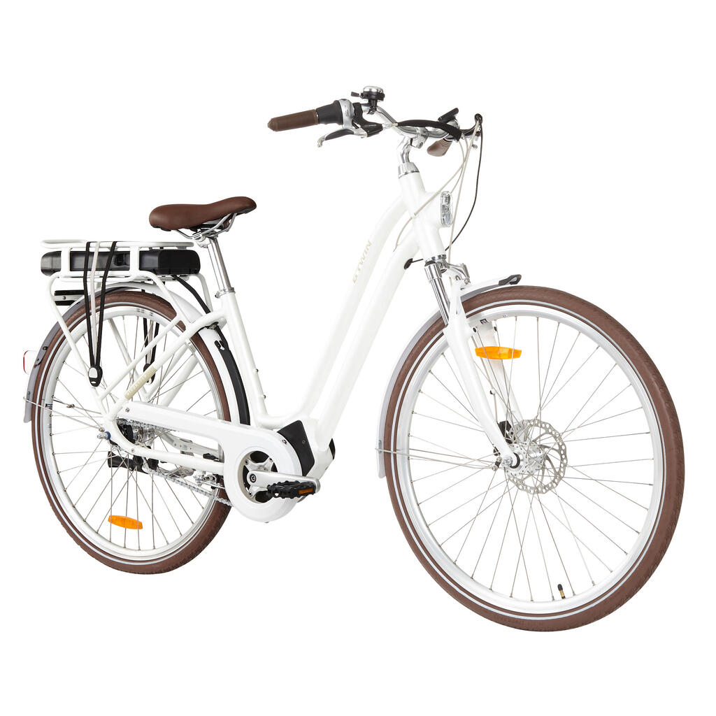 ELECTRIC CITY BIKE ELOPS 920E LOW FRAME - White