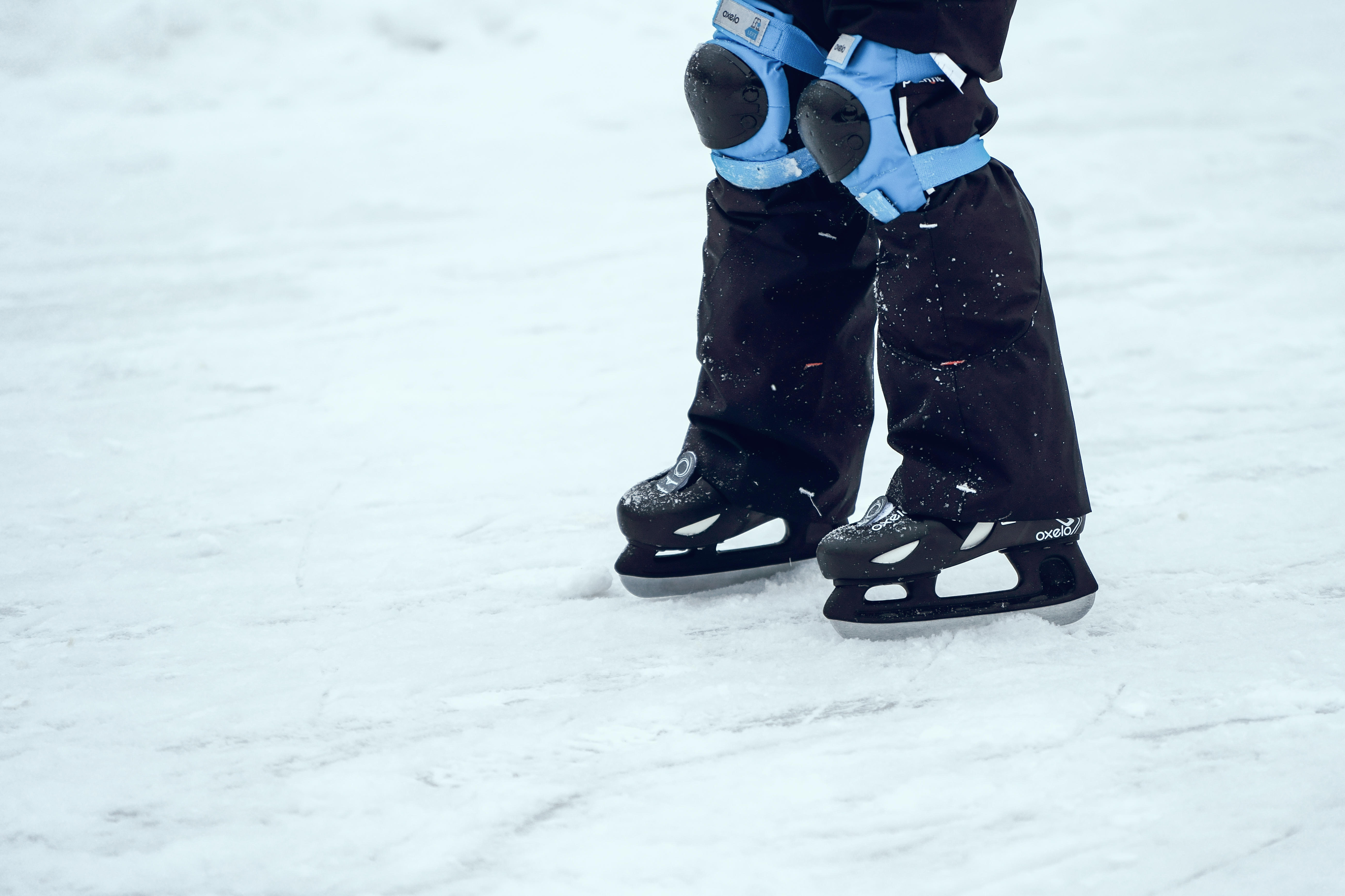 Kids' Ice Skates - Play 3 Black - OXELO