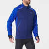 Laufjacke wasserabweisend winddicht Winter Kiprun Warm Regul Herren blau