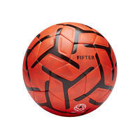 Ballon de Foot5 Society 500 taille 4 Orange / Noir