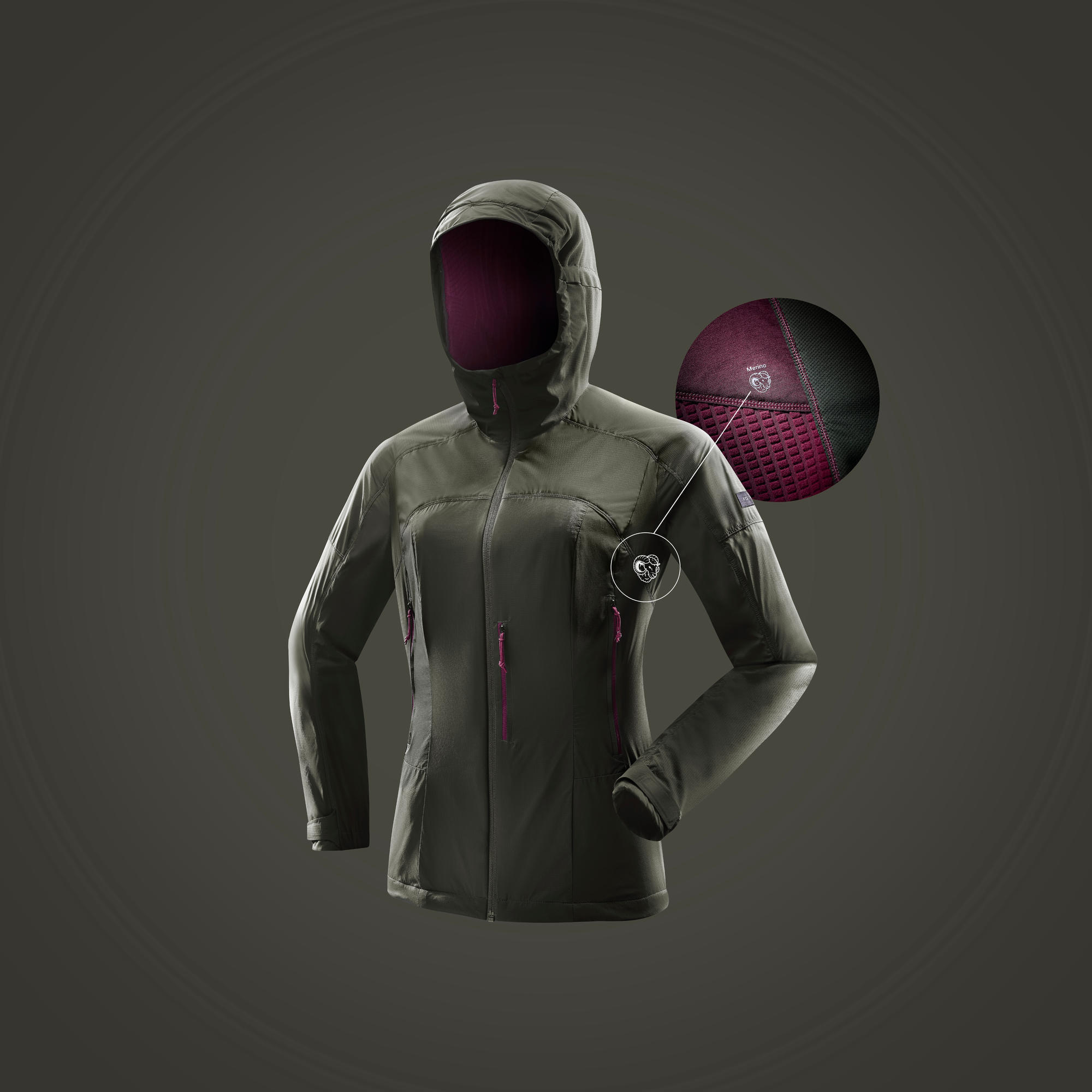 Veste coupe vent softshell chaude MT900 Femme