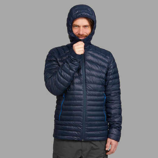 
      Daunenjacke Herren Kapuze bis -5 °C Trekking ‒ MT100 
  