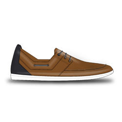 Chaussures bateau adhérente Homme SAILING 300 Marron