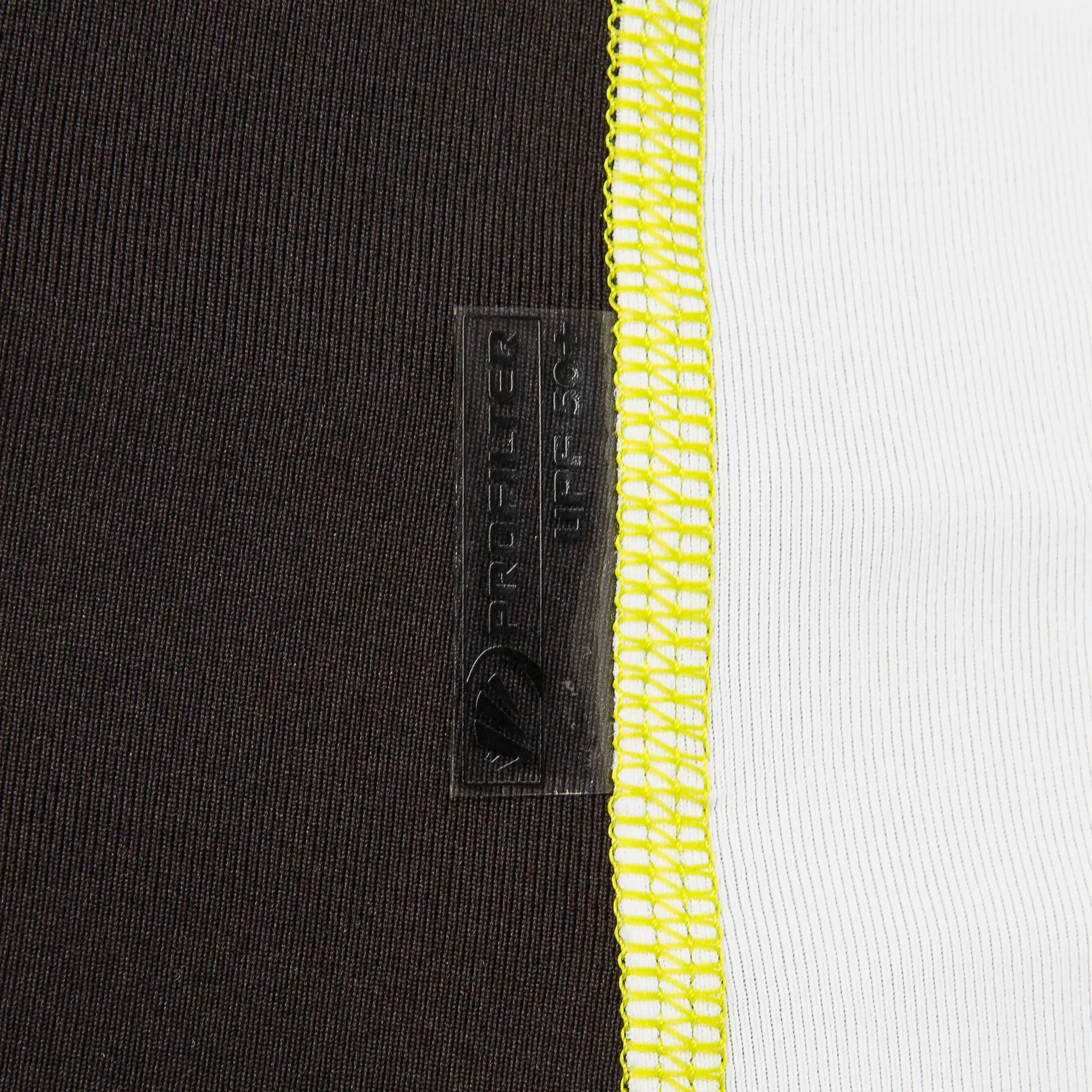 500 Men's Short Sleeve UV Protection Surfing Top T-Shirt - White Black 8/12