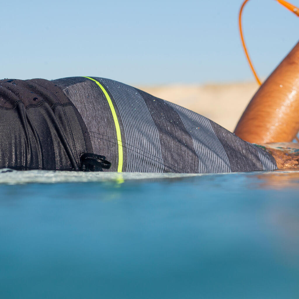 Surfing Short Boardshorts 500 summer grey