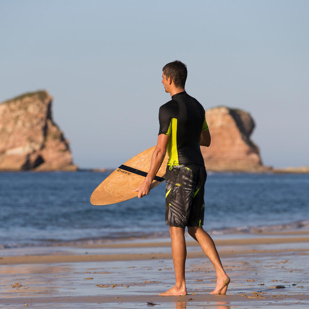 500 Long Surfing Boardshorts - Paint Block Frozen