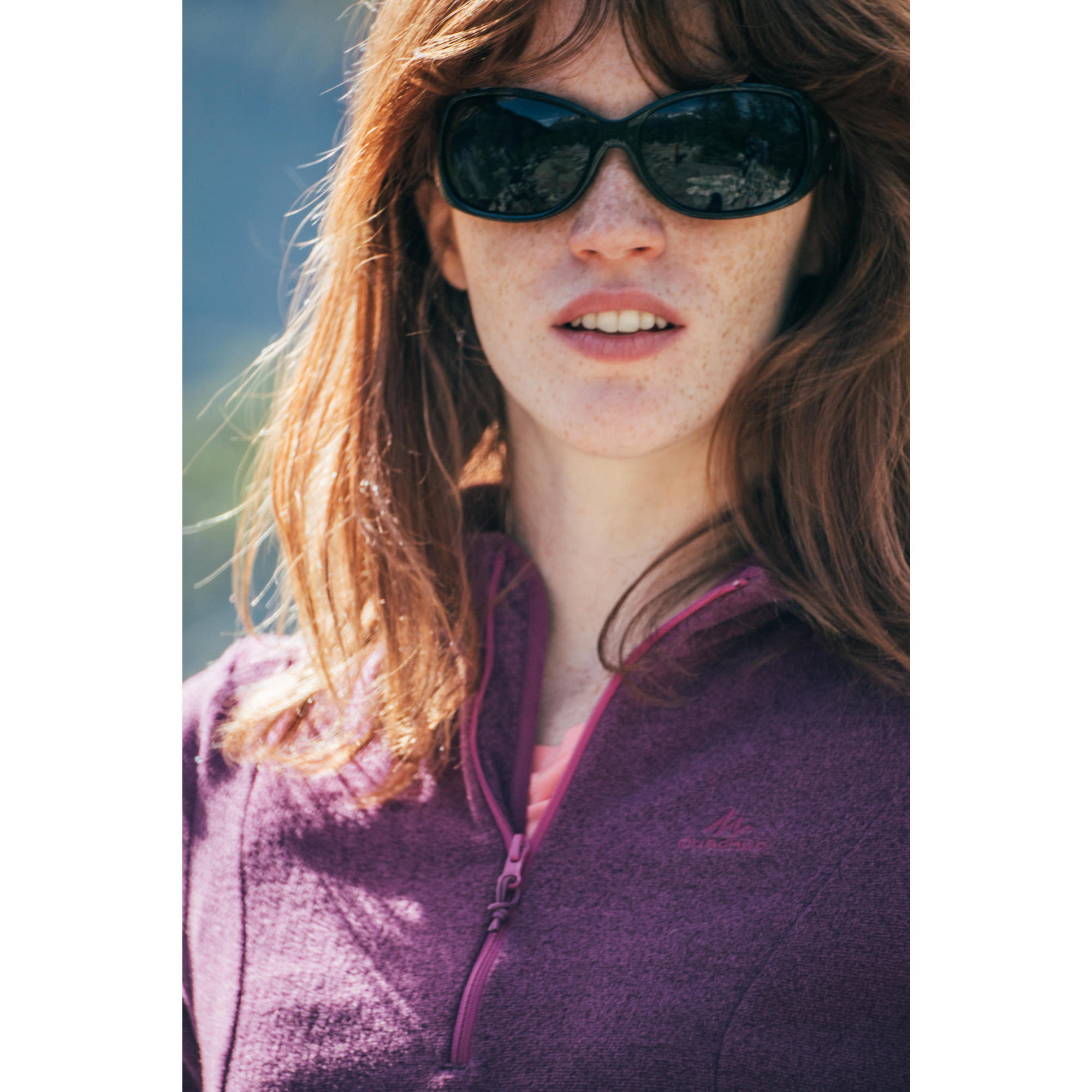 Очки солнцезащитные походные MH530W женские поляризационные QUECHUA