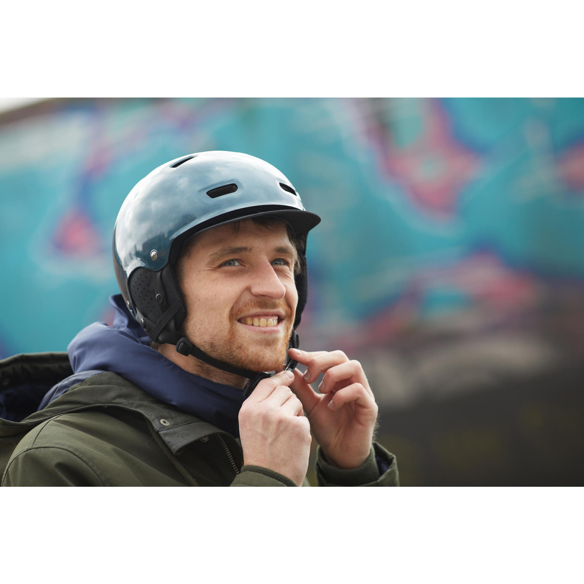 Btwin 500 City Cycling Bowl Helmet 