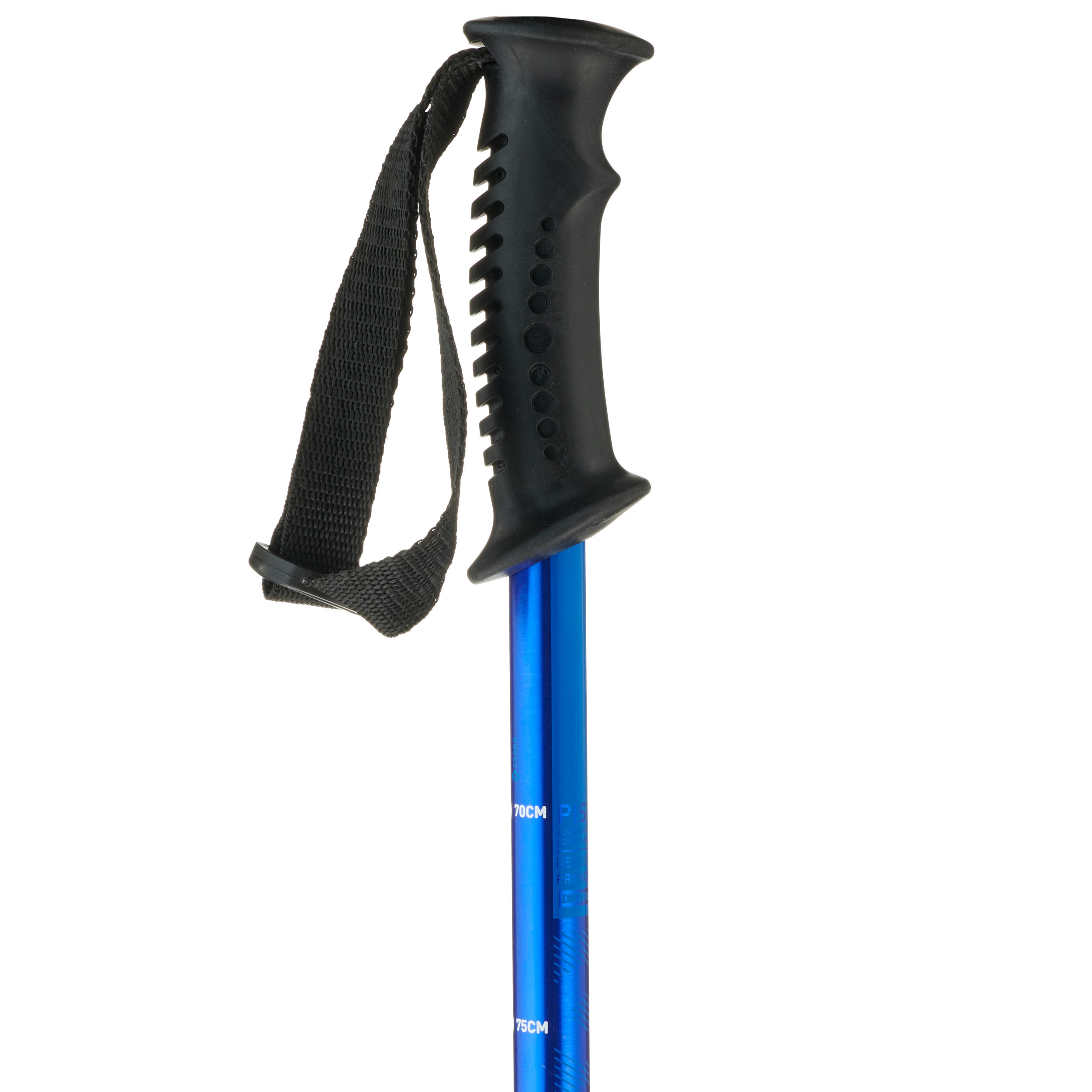 Kids' Push Pin Ski Poles - Blue - WEDZE