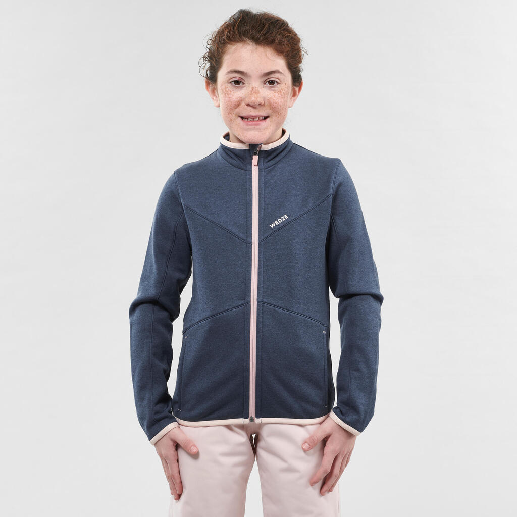 Unterziehjacke Kinder Piste - 900 marineblau 