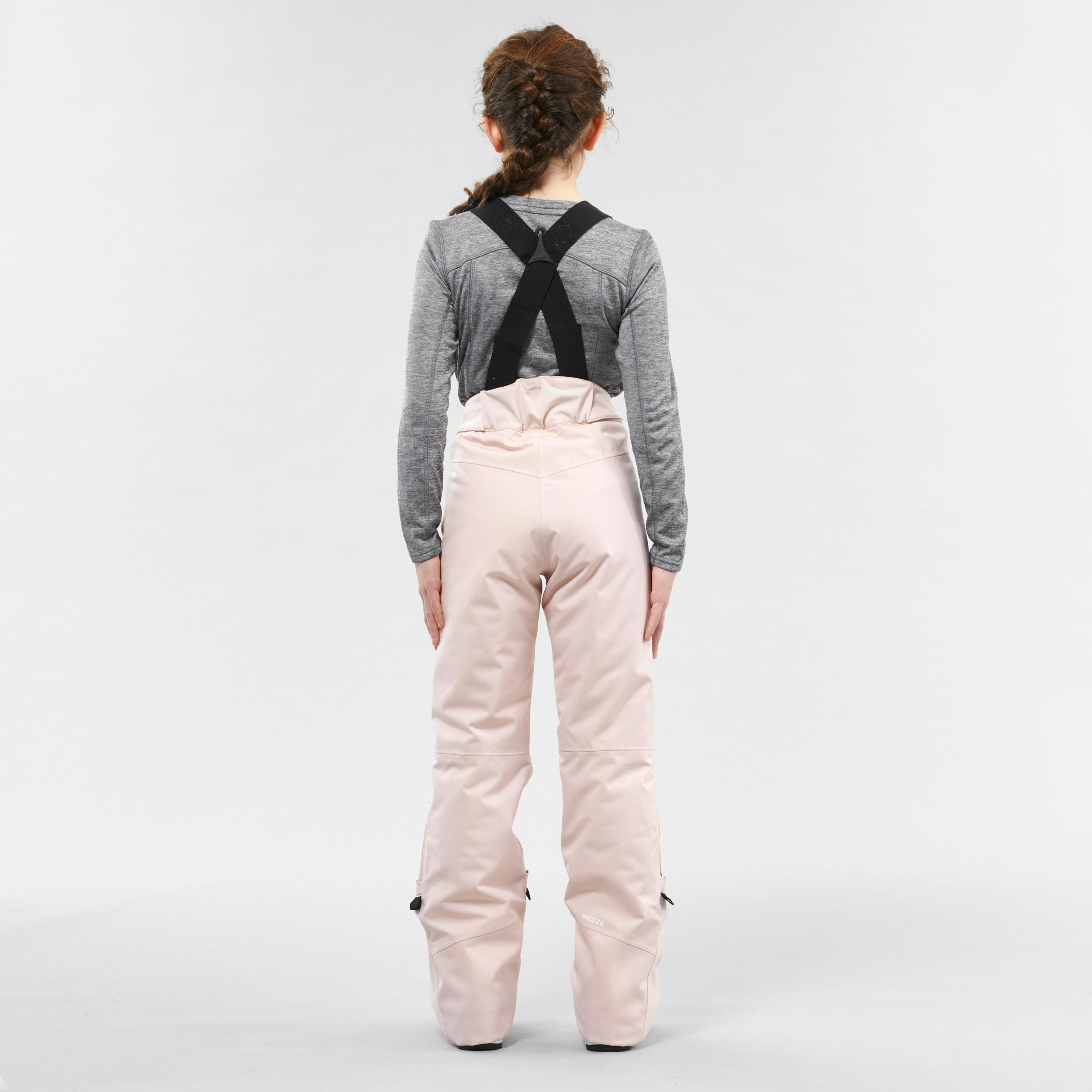 CHILDREN'S SKI TROUSERS PNF 900 - POWDER PINK 5/8