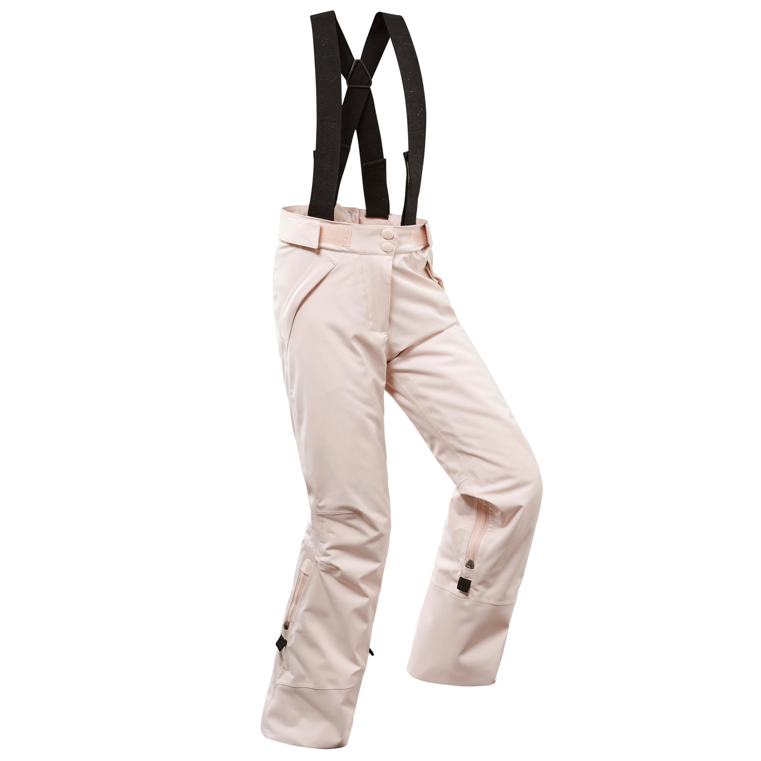 WEDZE CHILDREN'S SKI TROUSERS PNF 900 - POWDER PINK